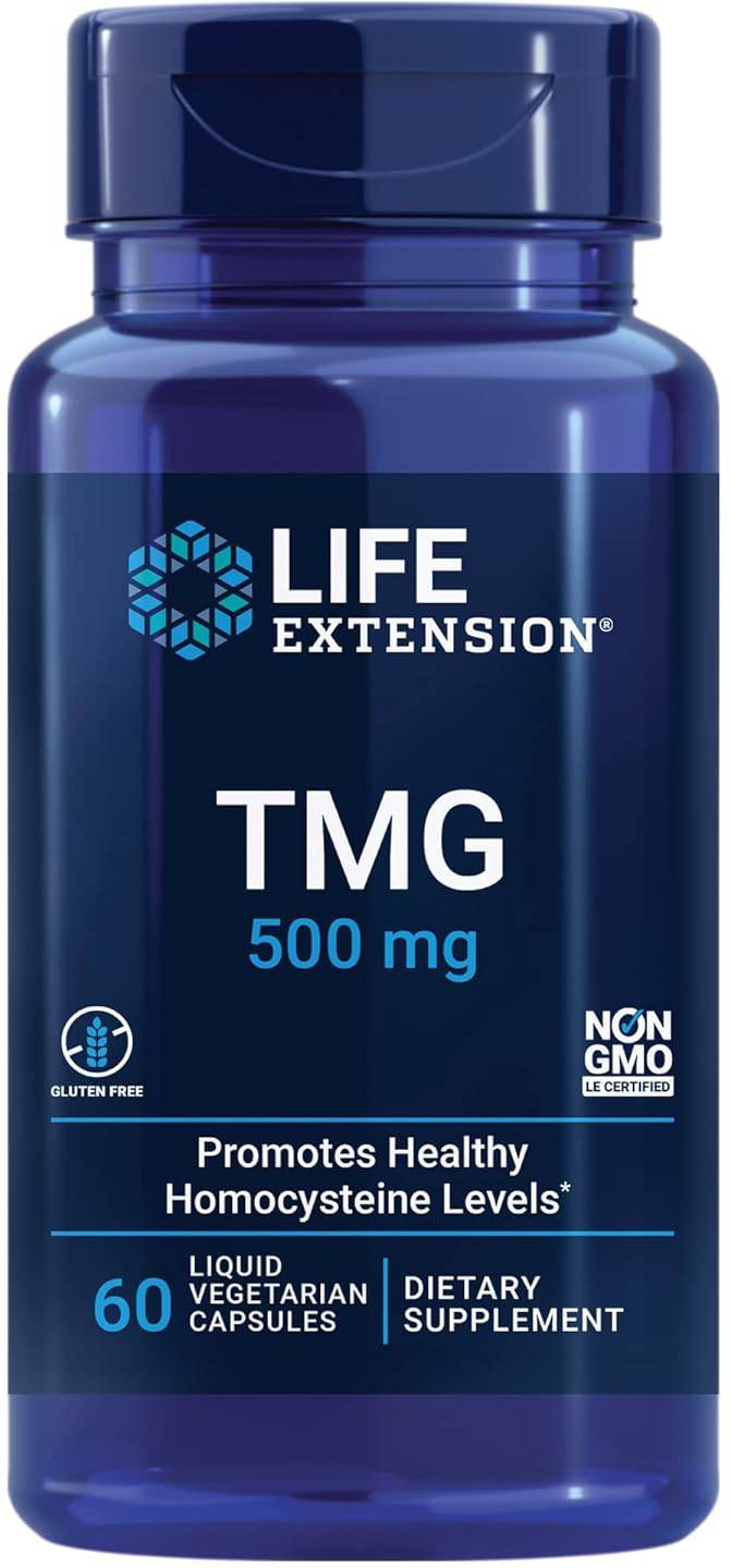 Life Extension TMG 500 mg - 60 Liquid Veg Capsules