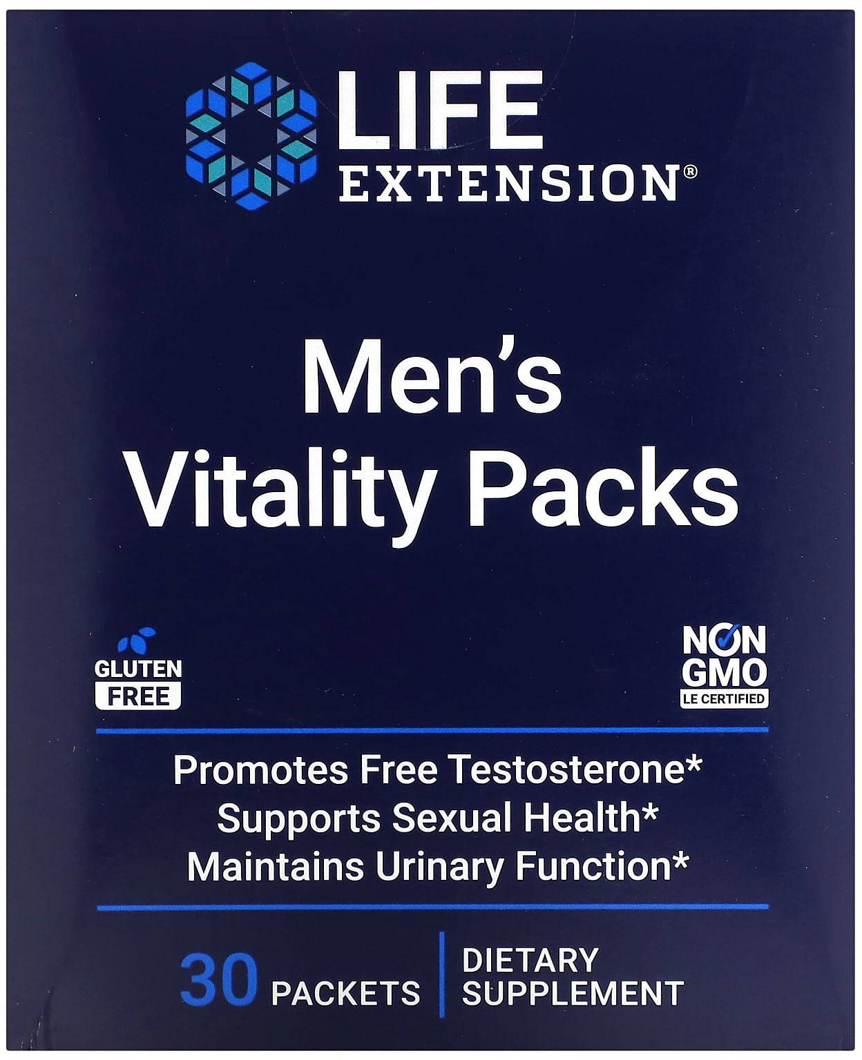 Life Extension Mens Vitality Packs - 30 Packets