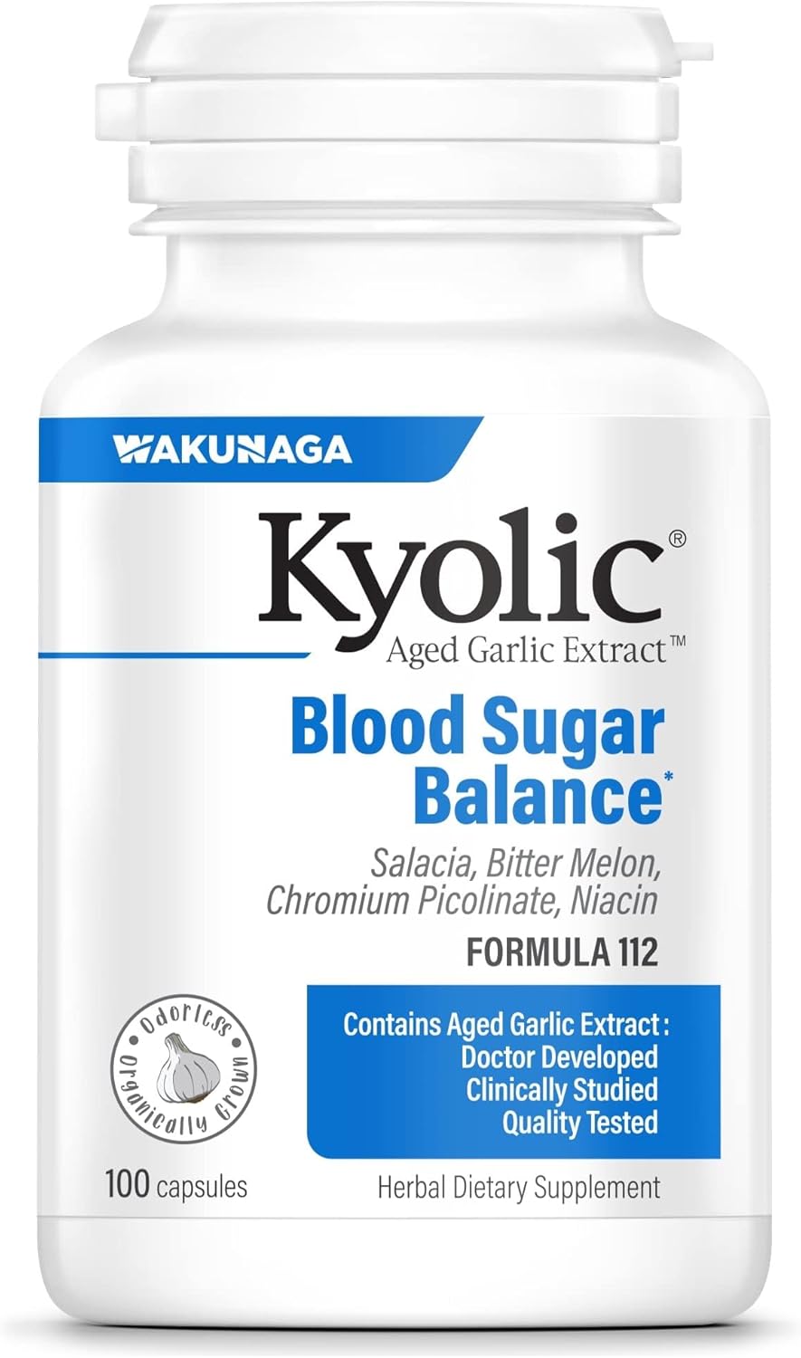 Kyolic Blood Sugar Balance Formula 112 100 Capsule