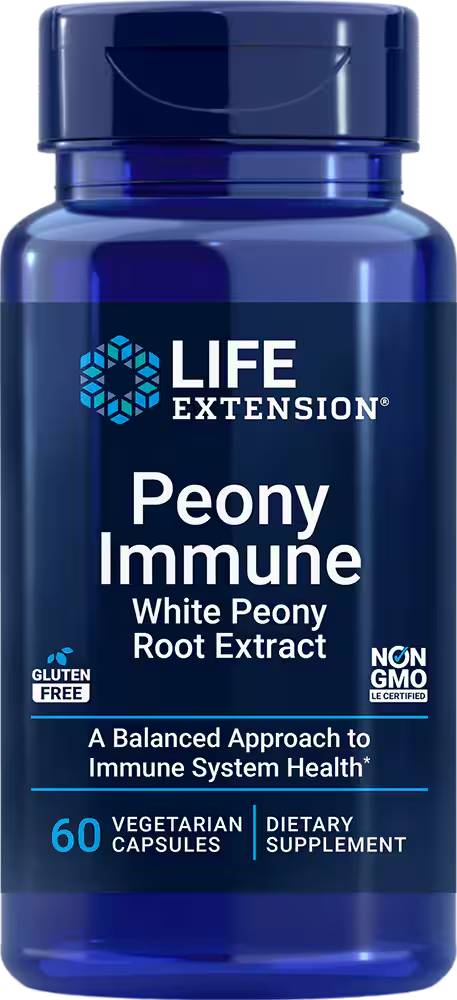 Life Extension Peony Immune - 60 Veg Capsules