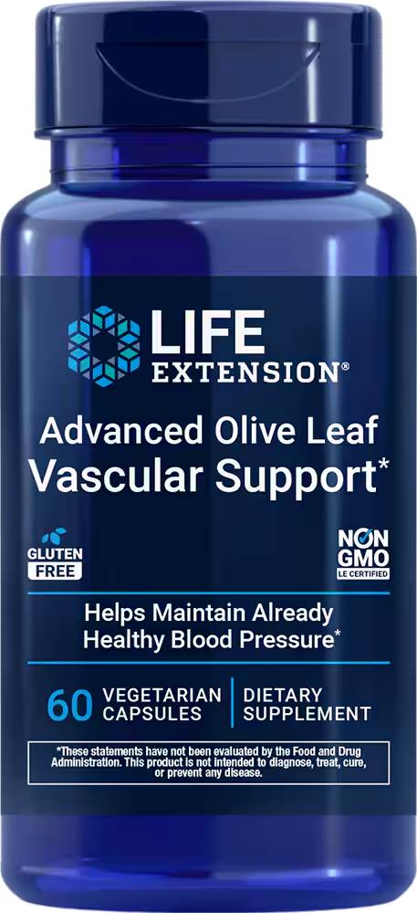 Life Extension Olive Leaf Vascular Support - 60 Veg Capsules