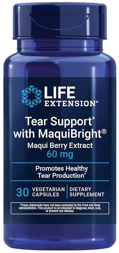 Life Extension Tear Support With Maquibright 60 Mg - 30 veg Capsules