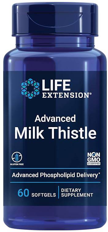 Life Extension Advanced Milk Thistle - 60 Softgels