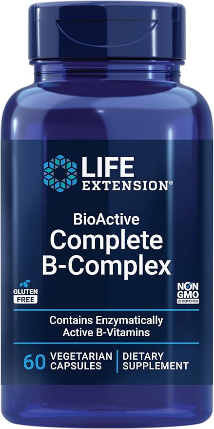 Life Extension Bioactive Complete B-Complex - 60 Veg Capsules