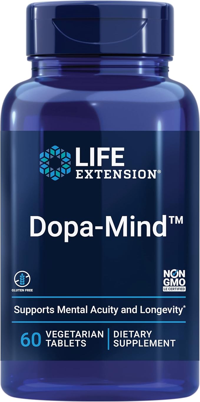 Life Extension Dopa-Mind - 60 Vegetarian Tablets