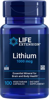 Life Extension Lithium 1000 Mcg - 100 Capsules
