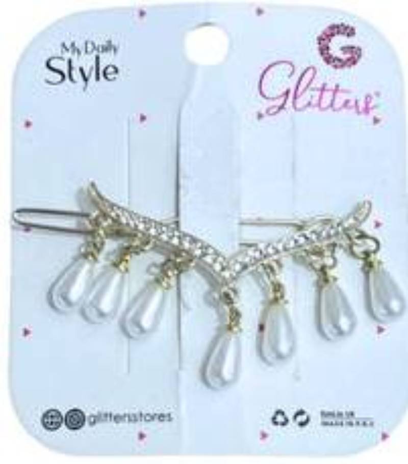 Glitters Hair Clip Stone Barrette - Glt3323