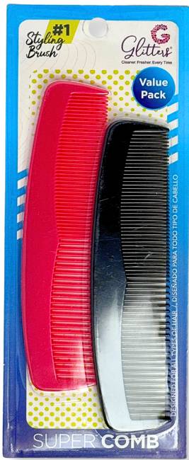 Glitters Pocket Comb Hbg316 - 2 Pcs