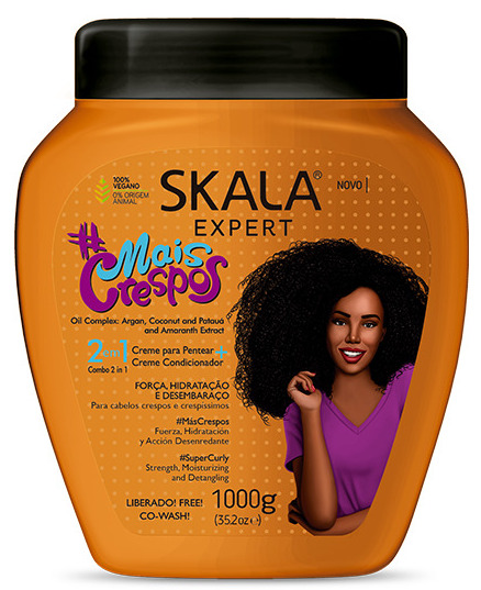Skala Super Curly Hair Treatment Conditioning Cream - 1000 gm