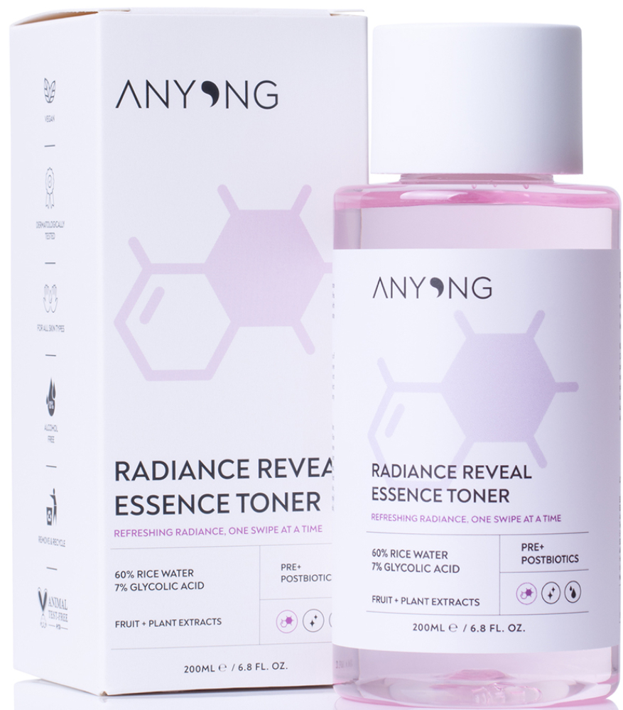 Anyong Radiance Reveal Essence Toner - 200 ml