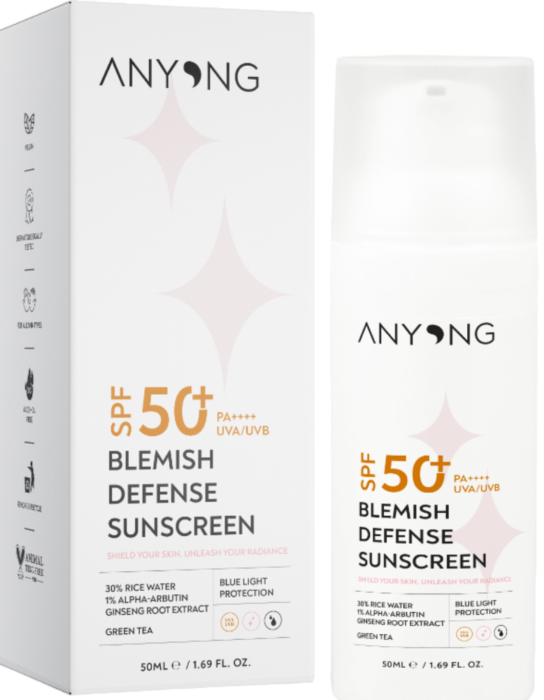 Anyong Blemish Defense Sunscreen 50 SPF+ - 50 ml