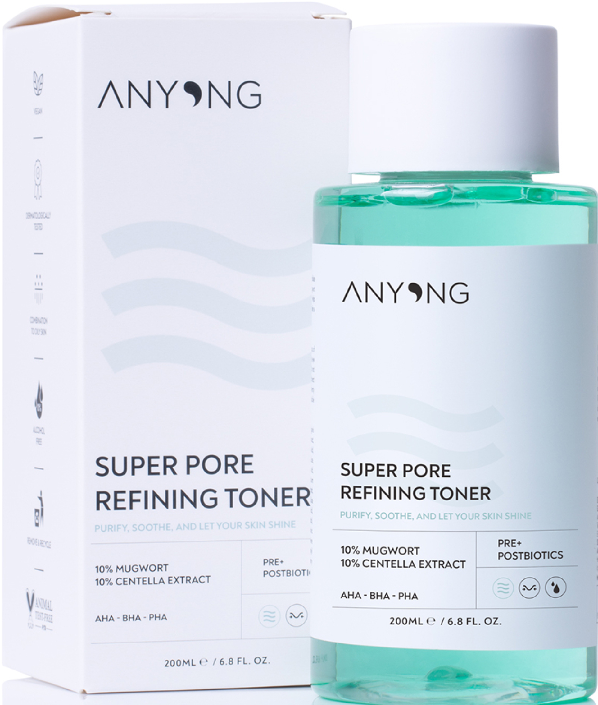 Anyong Super Pore Refining Toner - 200 ml