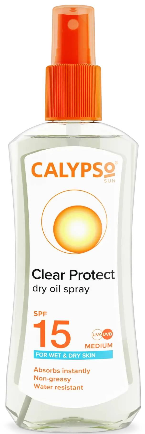 Calypso Wet And Dry Skin Oil Spf15 200 ml