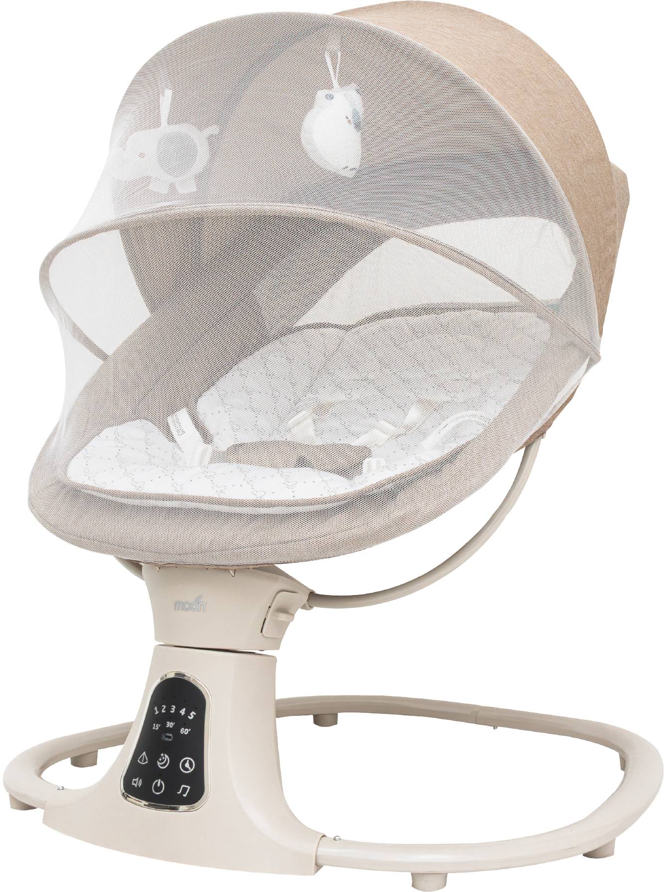 Moon Electric Baby Swing - Beige