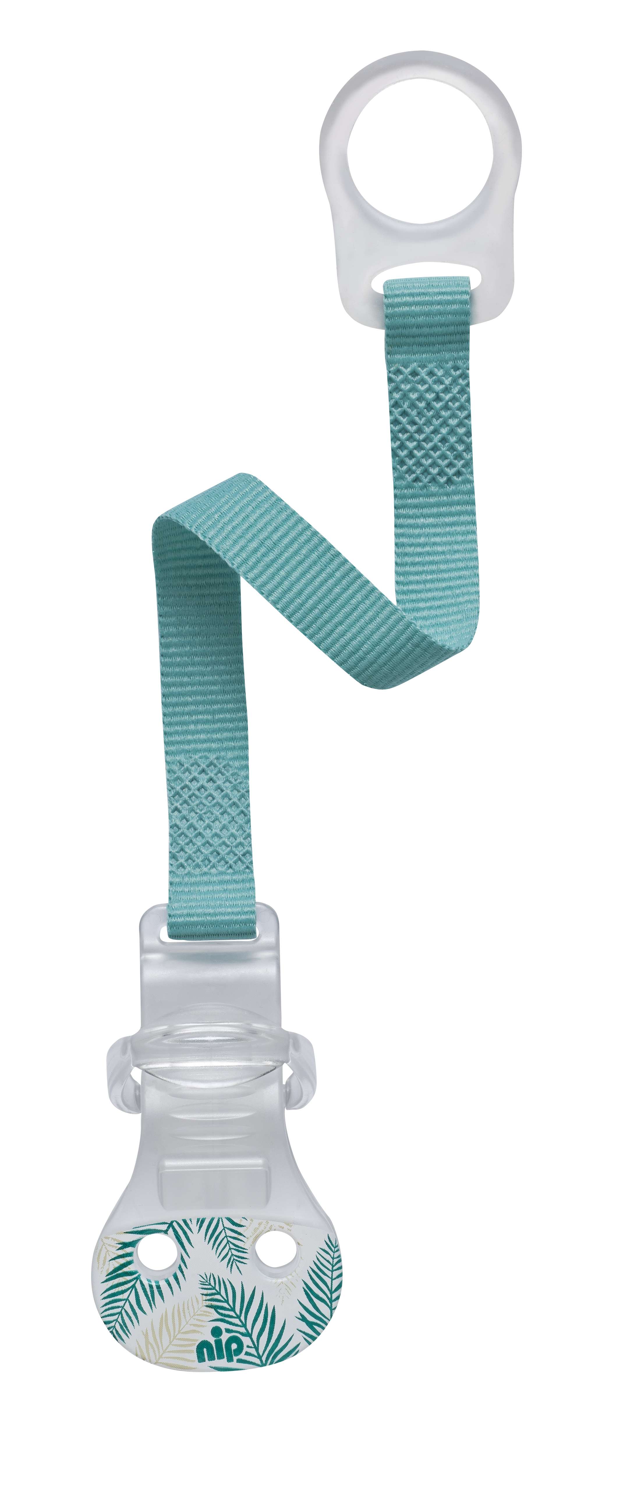Nip Soother Band With Ring - Blue