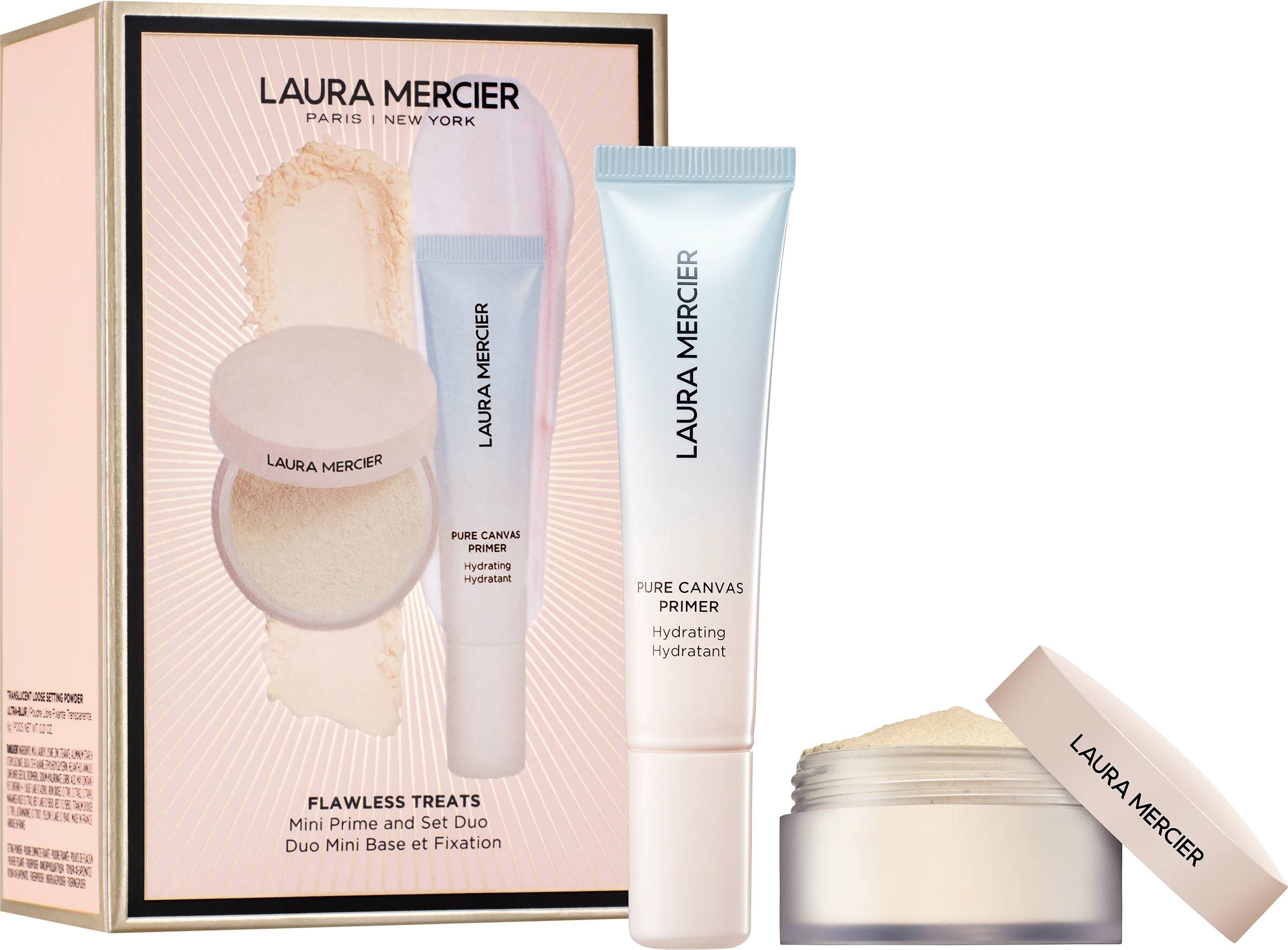 Laura Mercier Winter Glow Prime And Set Duo