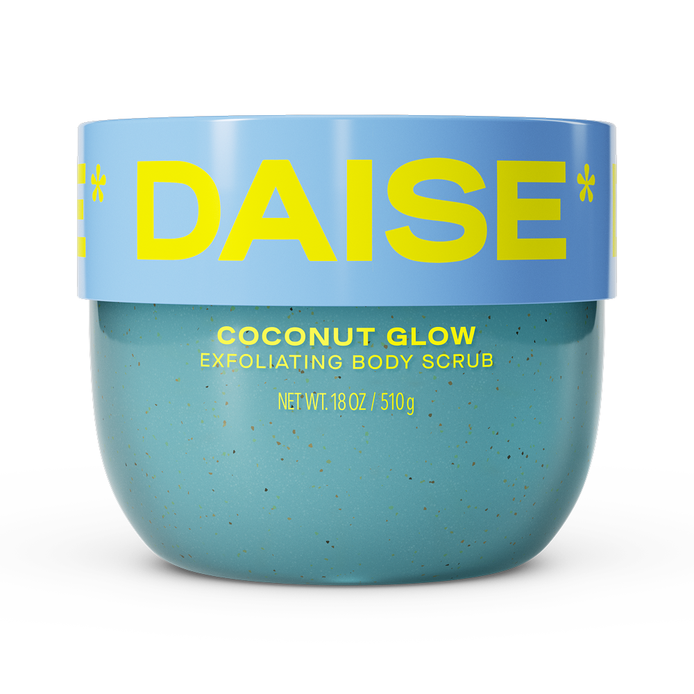 DAISE Exfoliating Body Scrub in Coconut Glow - 510 g
