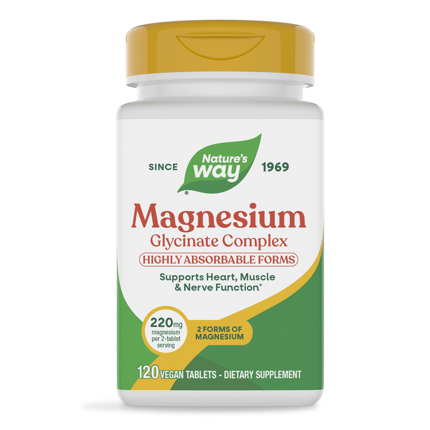 Natures Way Magnesium Glycinate Complex 120 Tb