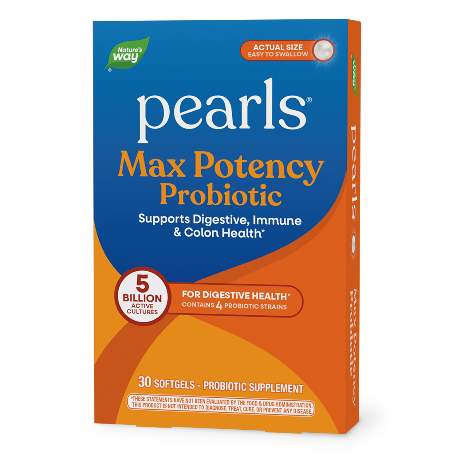 Natures Way Probiotic Pearls Max Potency 30 Sg