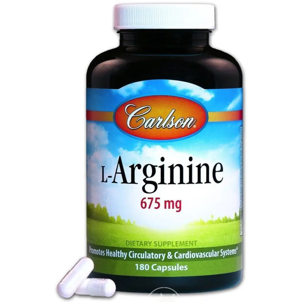 Carlson L-Arginine 675 mg - 180 Capsules