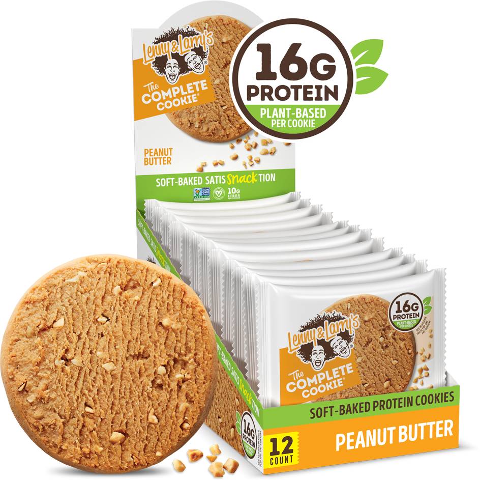 Lenny & Larry s Complete cookie Peanut Butter 113g 12 PC
