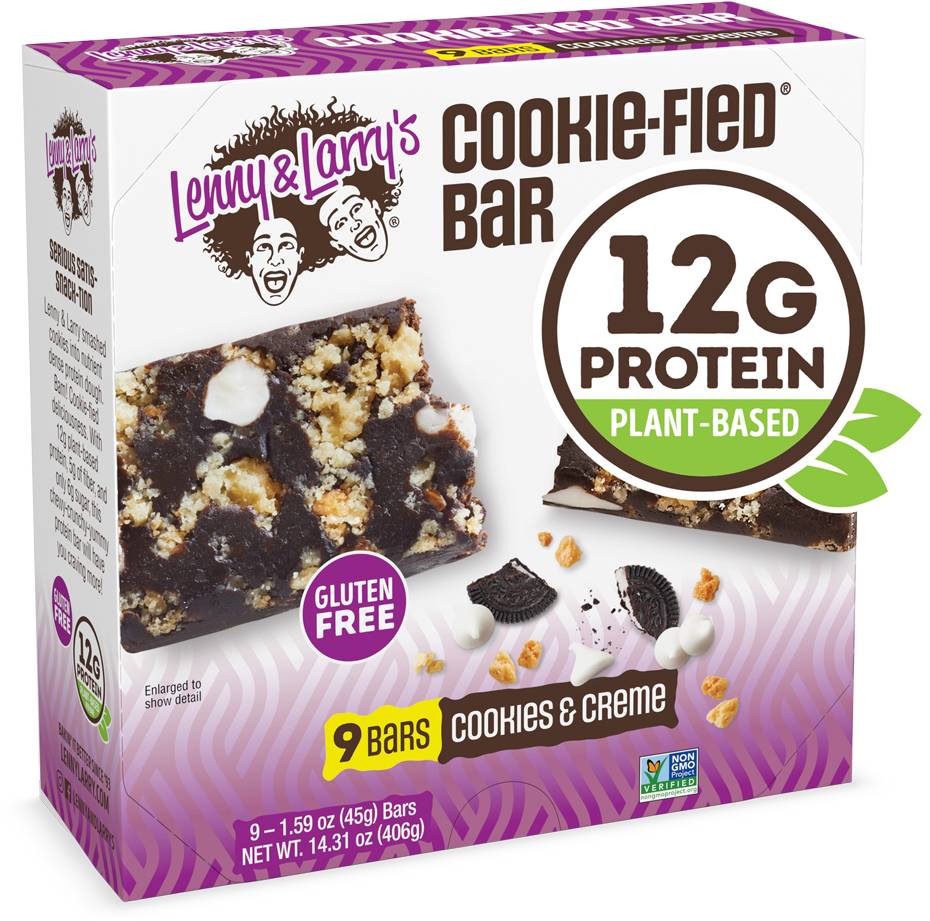 Lenny & Larry s Complete cookie fied bar Cookies&cream45g9PC