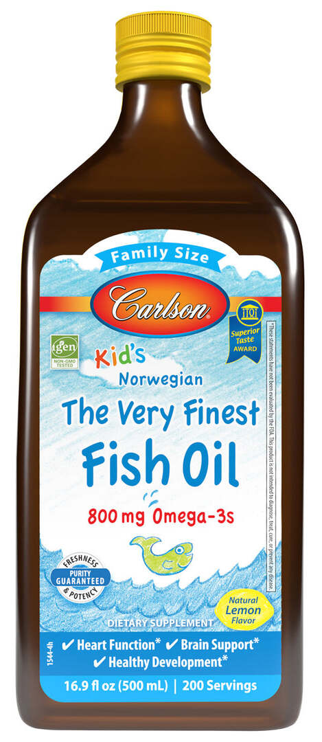 Carlson Kid's The Very Finest Fish Oil Lemon 800mg 500ml