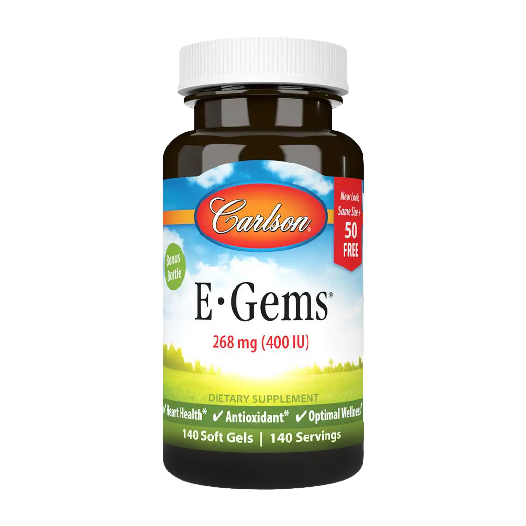 Carlson E-Gems 400 Iu -140 Softgels