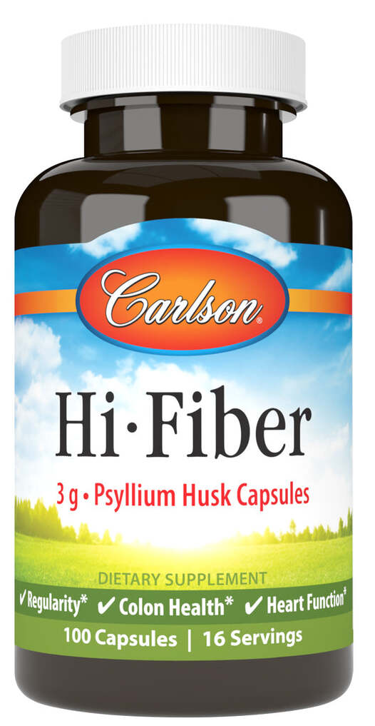 Carlson Hi Fiber 100 Capsules