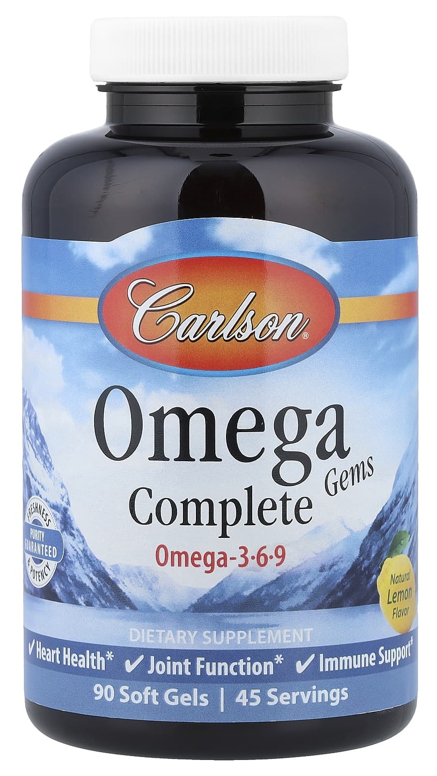 Carlson Omega Complete Gems 90 Soft Gels