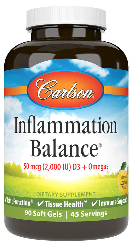 Carlson Inflammation Balance 90 Soft Gels