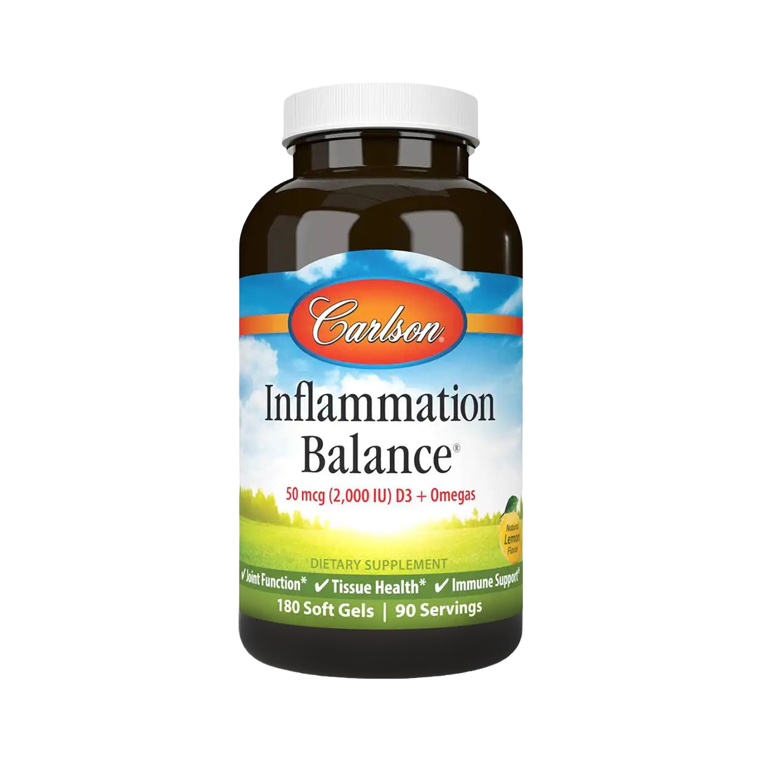 Carlson Inflammation Balance - 180 Soft Gels