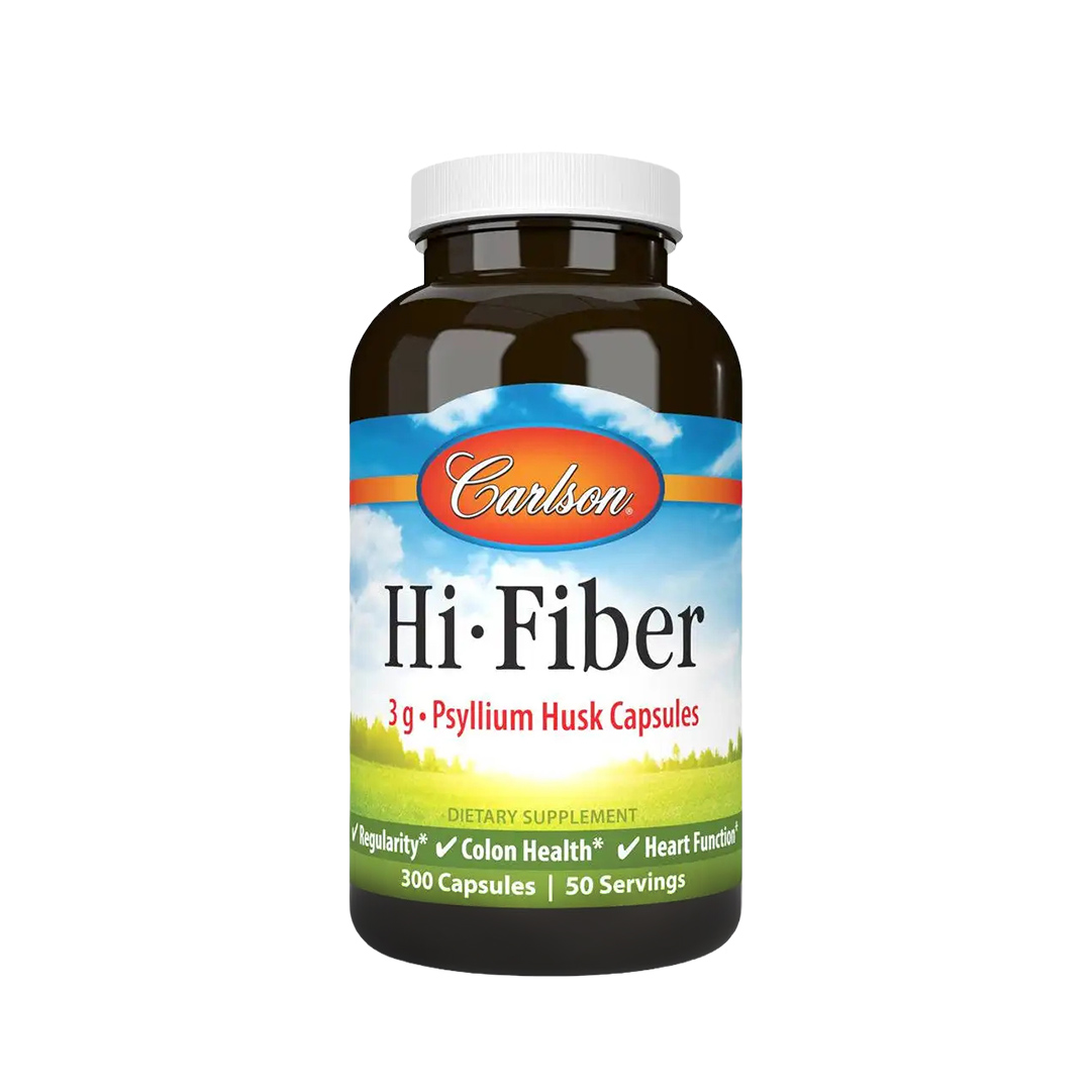 Carlson Hi Fiber - 300 Capsules