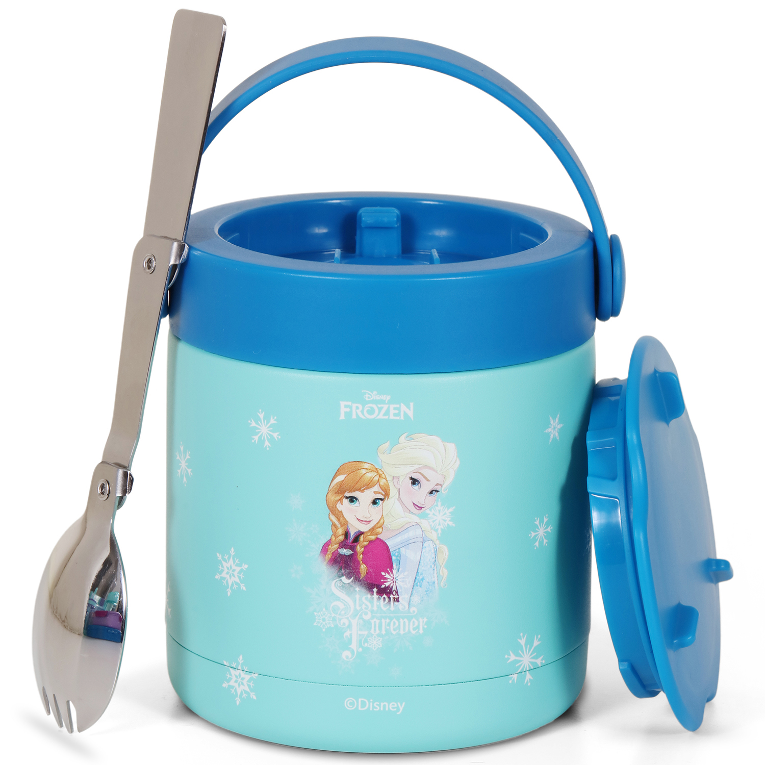 ديزني برطمان طعام Frozen أزرق 350مل