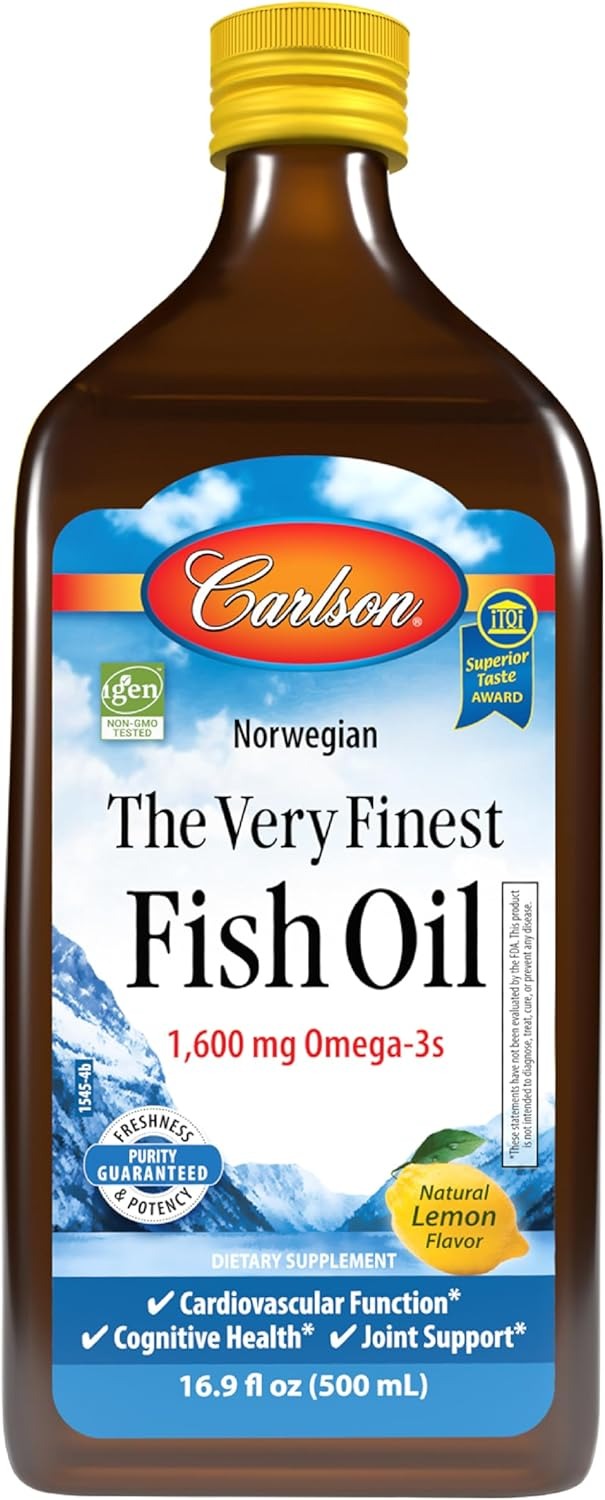 Carlson The Very Finest Fish Oil - Mixed Berry 1600mg 500ml