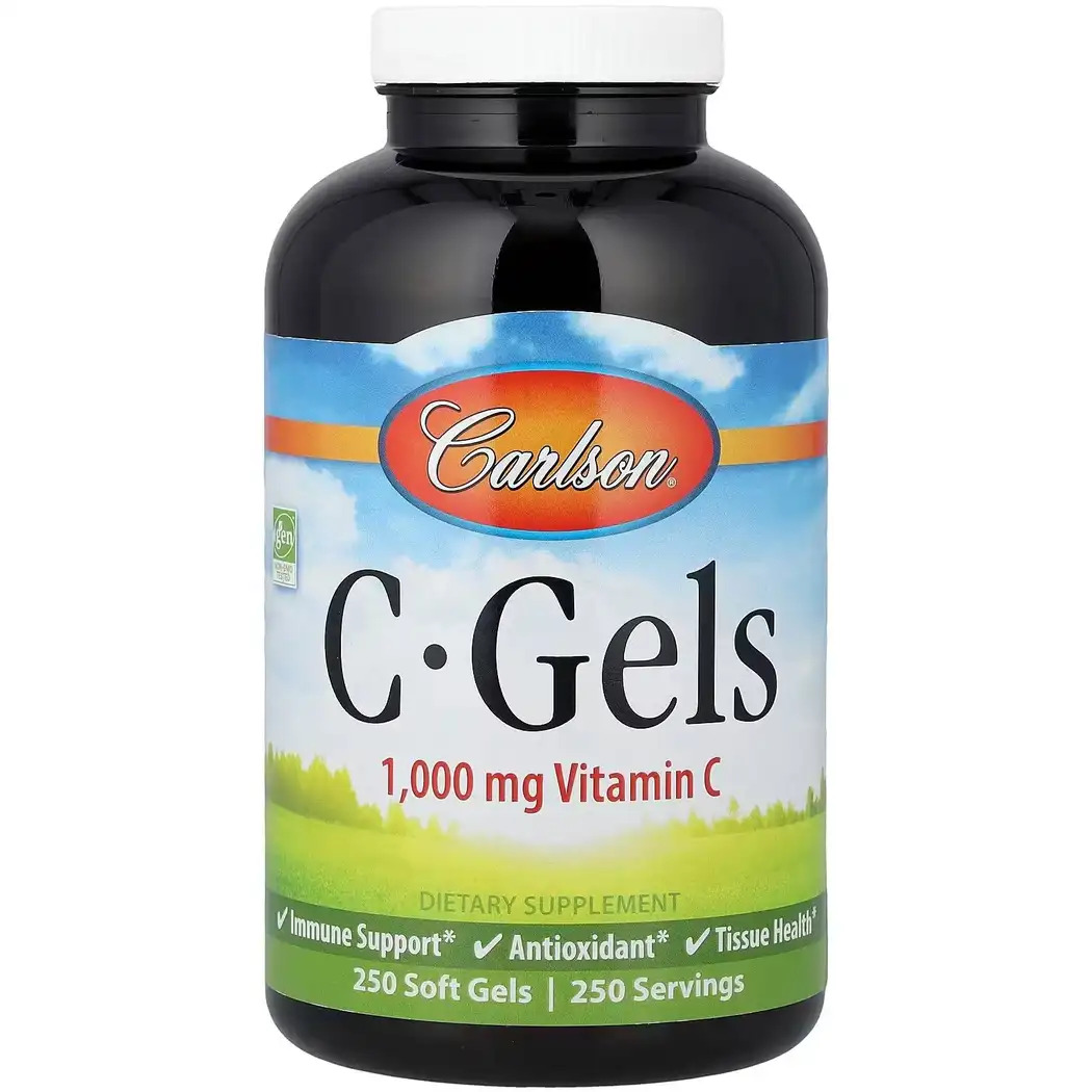 Carlson C-Gel 1000 mg 250 Soft Gels