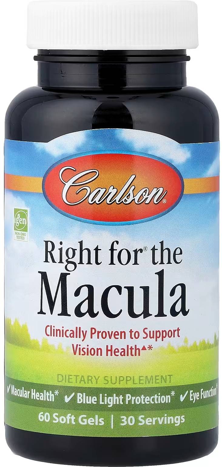 Carlson Right for The Macula 60 Soft Gels