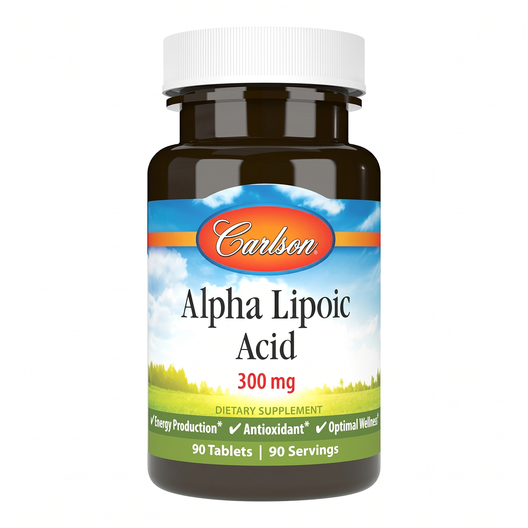 Carlson Alpha Lipoic 300mg - 90 Tablets