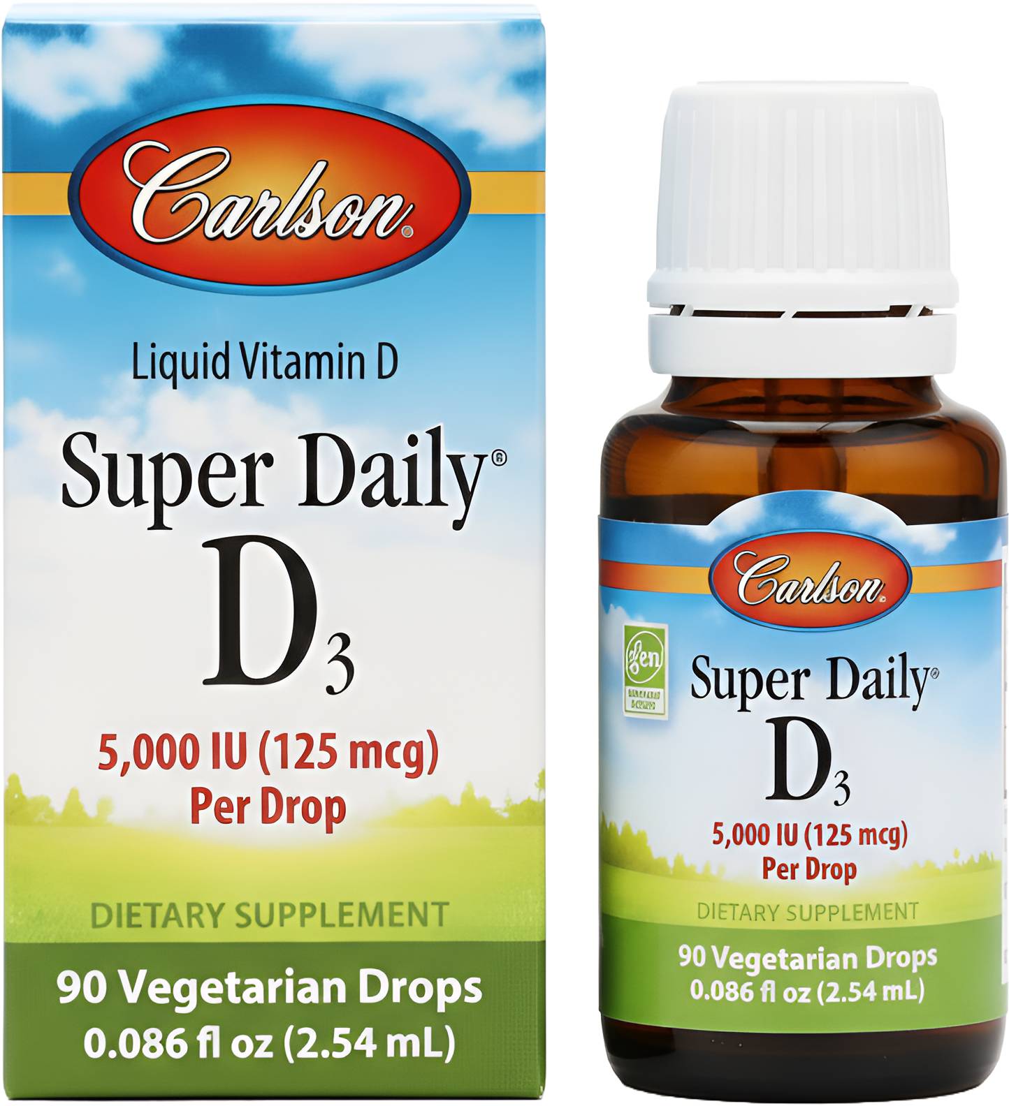 Carlson Super Daily D3 5000 IU 90 Drops