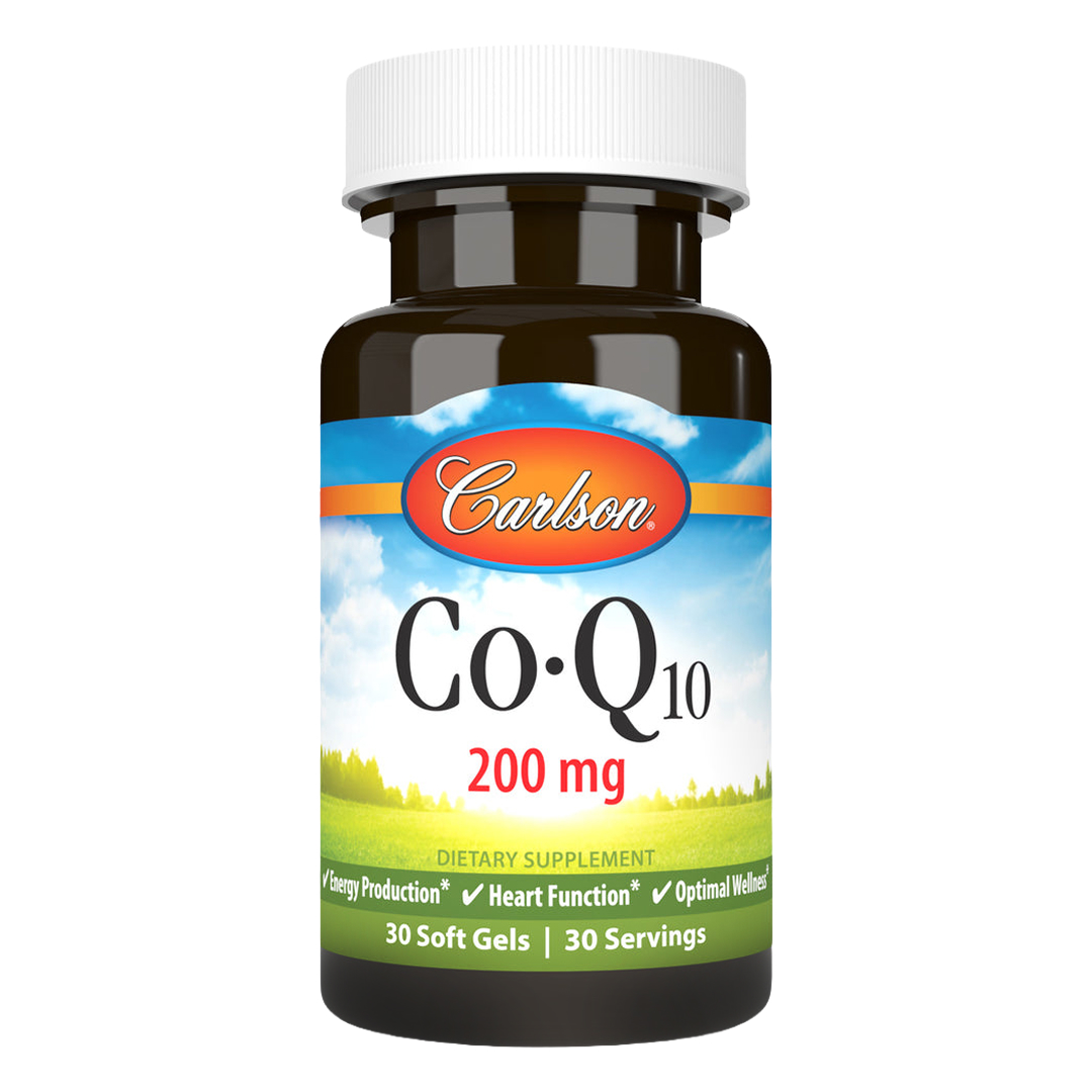Carlson Co-Q-10 200 mg - 30 Soft Gels
