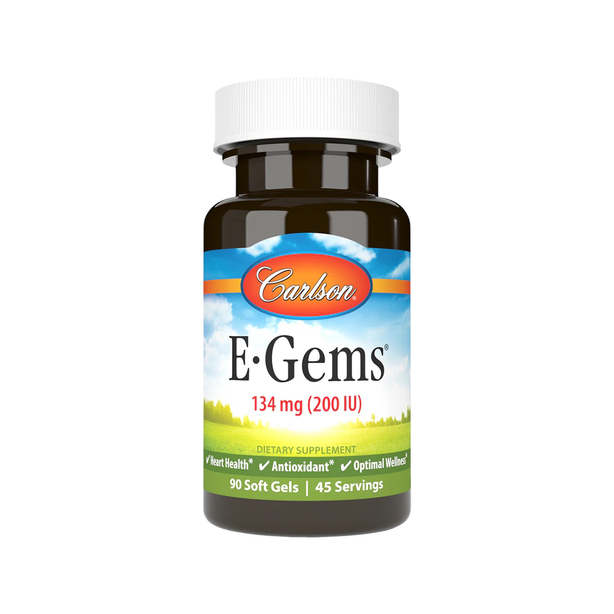 Carlson E-Gems 200IU - 90 Soft Gels