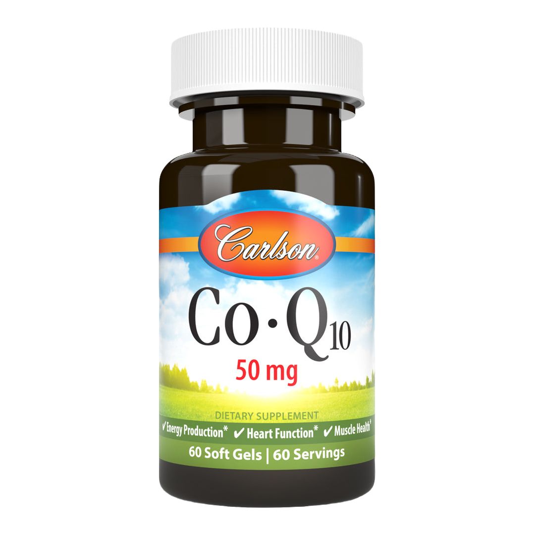 Carlson Co-Q-10 50 Mg - 60 Soft Gels