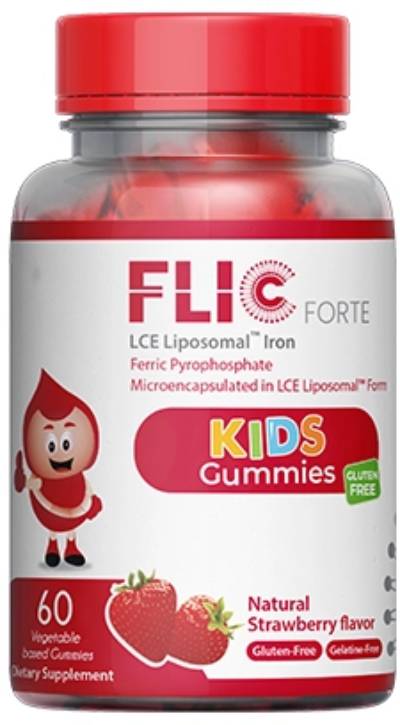 Flic Forte Kids Gummies Iron - 60 Gummies