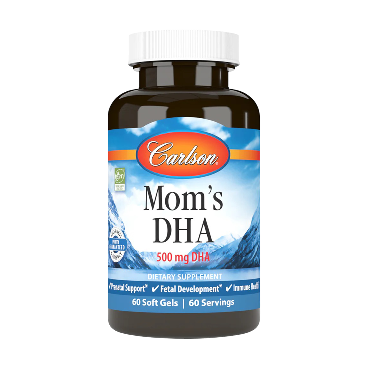 Carlson Mothers Dha 500mg - 60 Soft Gels