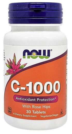 Now C-1000 With Rose Hips - 30 Tablets