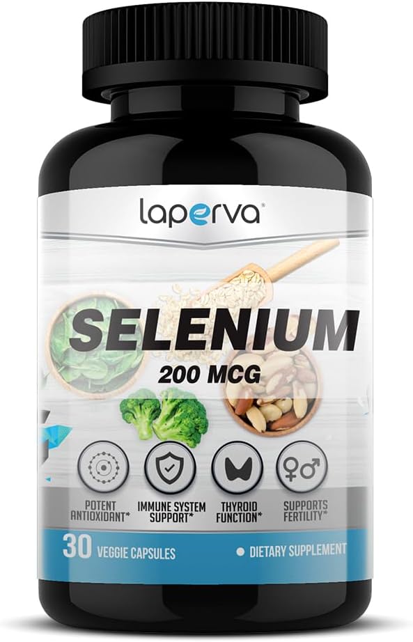 Laperva Selenium 200mcg - 30 Veg Capsule