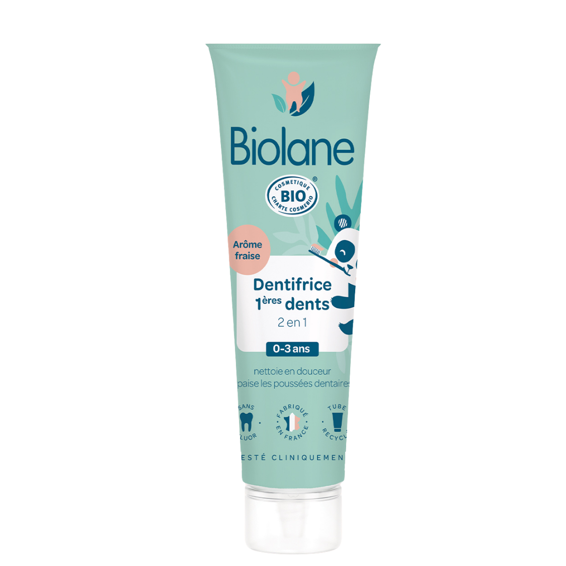 Biolane Organic Toothpaste First Teeth 50ml