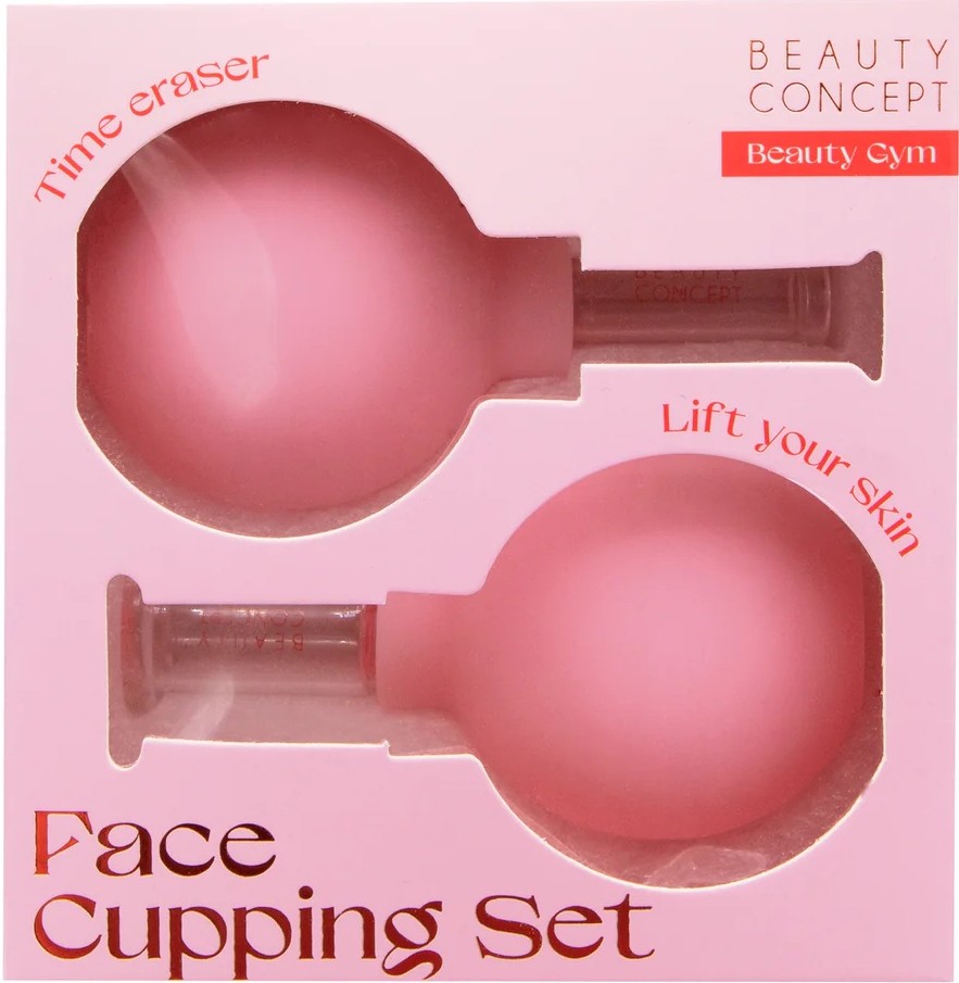 You Are The Princess Beauty Concept Glass Face Cupping Set
