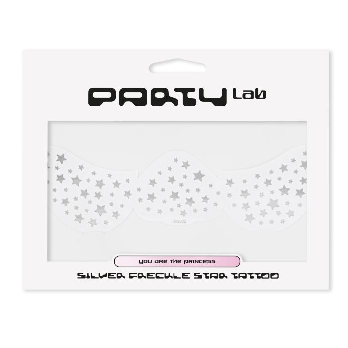 You Are The Princess Party Lab Silver Freckle Star Tattoo