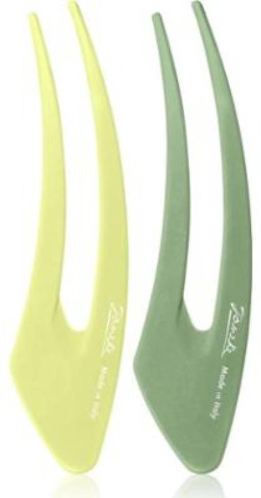Super Brush Hair Clip Lime - 2 Pieces